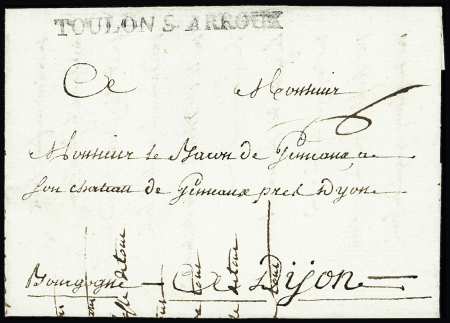 MP "Toulon-s-Arroux" (L1 - 1782), ind 23. TB