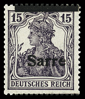 1920-34, Saar Territory: Specialised selection in one