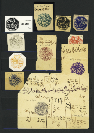 Larache : 8 fragments, 1 fragment avec adresse partielle,