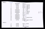 Larache : 8 fragments, 1 fragment avec adresse partielle,