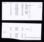 Marrakech : 1 fragment, 4 fragments avec adresse partielle,