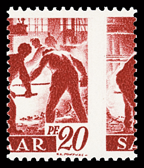1947 SAAR I & SAAR II issues: Selection of specialties