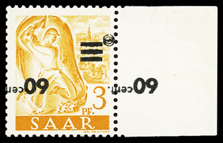 1947 SAAR I & SAAR II issues: Selection of specialties