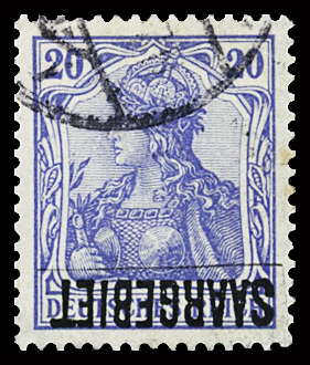 1920, SAARGEBIET overprinted issues. Specialised collection