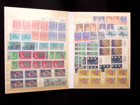 1850-1970, Kl. Nachlass in 7 Steckbüchern und zwei
