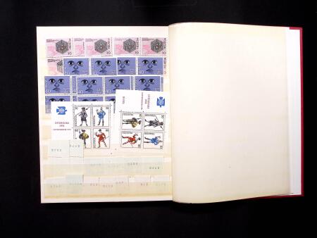 1850-1970, Kl. Nachlass in 7 Steckbüchern und zwei