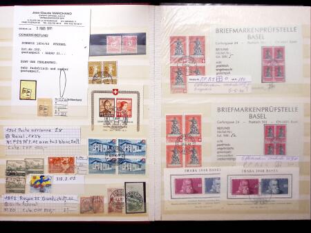 1850-1970, Kl. Nachlass in 7 Steckbüchern und zwei