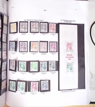 1849-2014, Collection de France en 5 albums Yvert