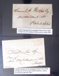 1774-1865 NEW YORK: Fascinating collection of documents