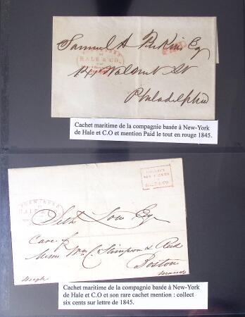 1774-1865 NEW YORK: Fascinating collection of documents