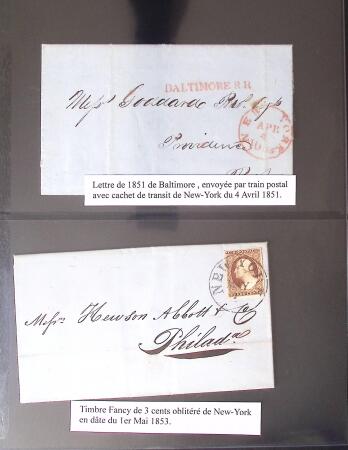 1774-1865 NEW YORK: Fascinating collection of documents
