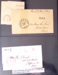 1774-1865 NEW YORK: Fascinating collection of documents