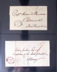 1774-1865 NEW YORK: Fascinating collection of documents