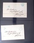 1774-1865 NEW YORK: Fascinating collection of documents