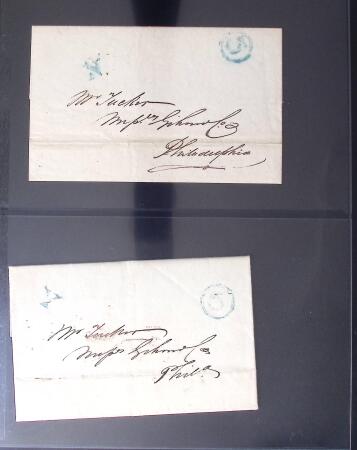 1774-1865 NEW YORK: Fascinating collection of documents