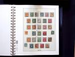 1843-1959, Used collection in two albums, noted Zurich