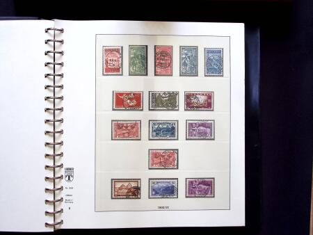 1843-1959, Used collection in two albums, noted Zurich