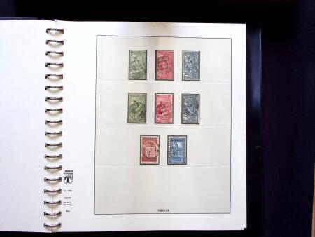 1843-1959, Used collection in two albums, noted Zurich