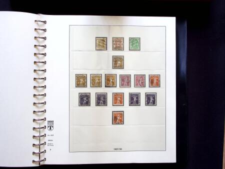 1843-1959, Used collection in two albums, noted Zurich