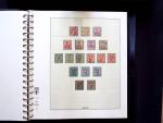 1843-1959, Used collection in two albums, noted Zurich