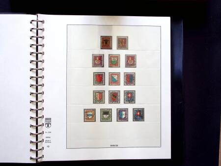 1843-1959, Used collection in two albums, noted Zurich