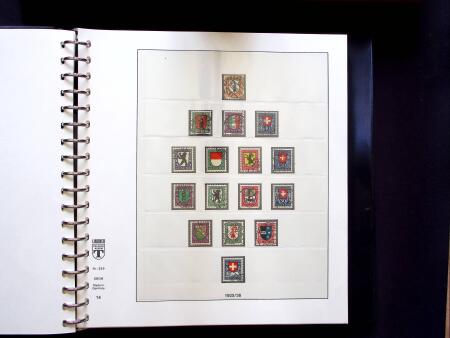 1843-1959, Used collection in two albums, noted Zurich