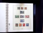 1843-1959, Used collection in two albums, noted Zurich