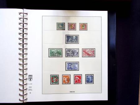 1843-1959, Used collection in two albums, noted Zurich