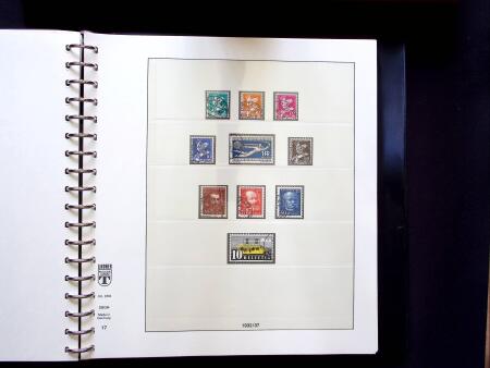 1843-1959, Used collection in two albums, noted Zurich