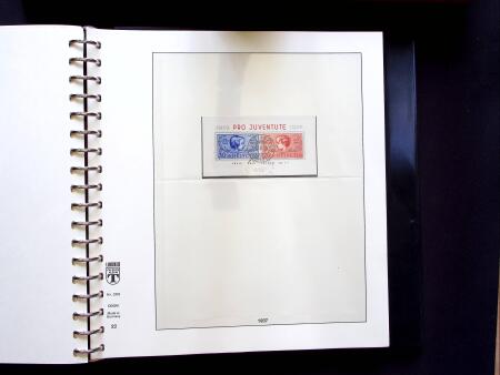 1843-1959, Used collection in two albums, noted Zurich