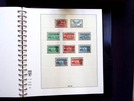 1843-1959, Used collection in two albums, noted Zurich