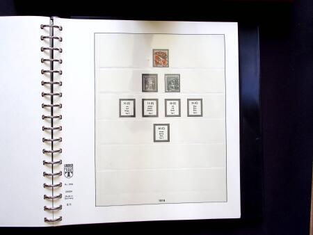 1843-1959, Used collection in two albums, noted Zurich