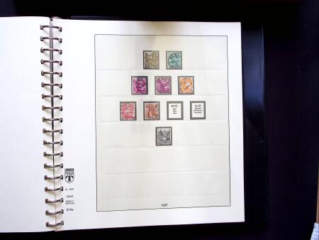 1843-1959, Used collection in two albums, noted Zurich
