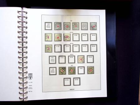 1843-1959, Used collection in two albums, noted Zurich