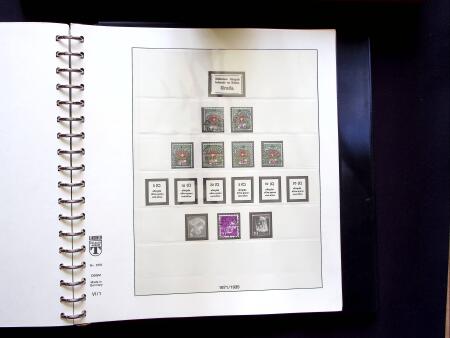 1843-1959, Used collection in two albums, noted Zurich