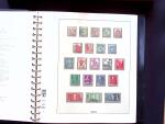 1843-1959, Used collection in two albums, noted Zurich