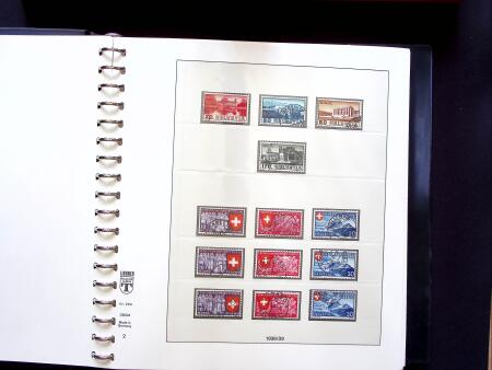 1843-1959, Used collection in two albums, noted Zurich