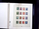 1843-1959, Used collection in two albums, noted Zurich