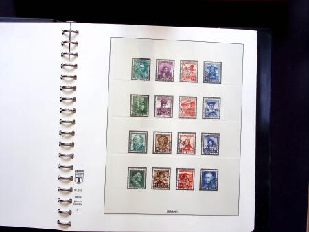 1843-1959, Used collection in two albums, noted Zurich