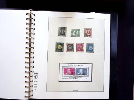1843-1959, Used collection in two albums, noted Zurich