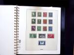 1843-1959, Used collection in two albums, noted Zurich