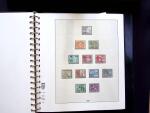 1843-1959, Used collection in two albums, noted Zurich