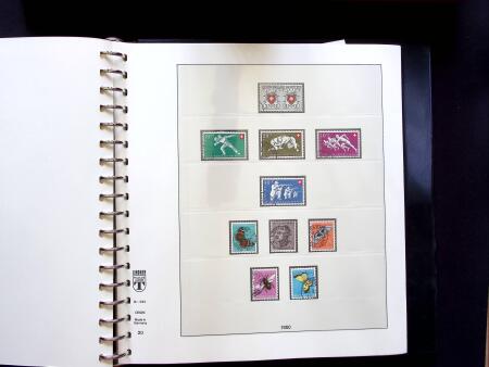 1843-1959, Used collection in two albums, noted Zurich