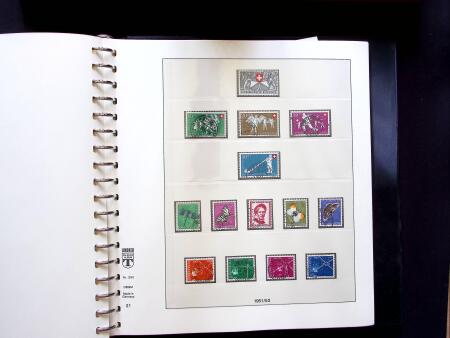 1843-1959, Used collection in two albums, noted Zurich