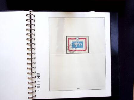 1843-1959, Used collection in two albums, noted Zurich