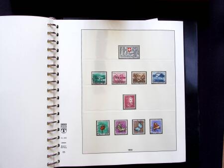 1843-1959, Used collection in two albums, noted Zurich