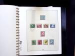 1843-1959, Used collection in two albums, noted Zurich