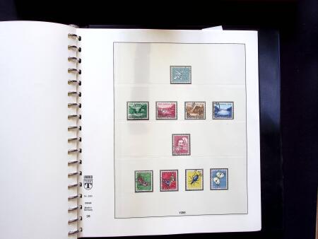 1843-1959, Used collection in two albums, noted Zurich