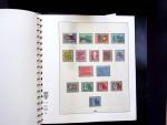 1843-1959, Used collection in two albums, noted Zurich