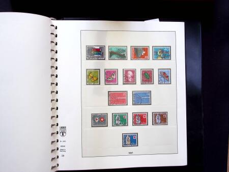 1843-1959, Used collection in two albums, noted Zurich